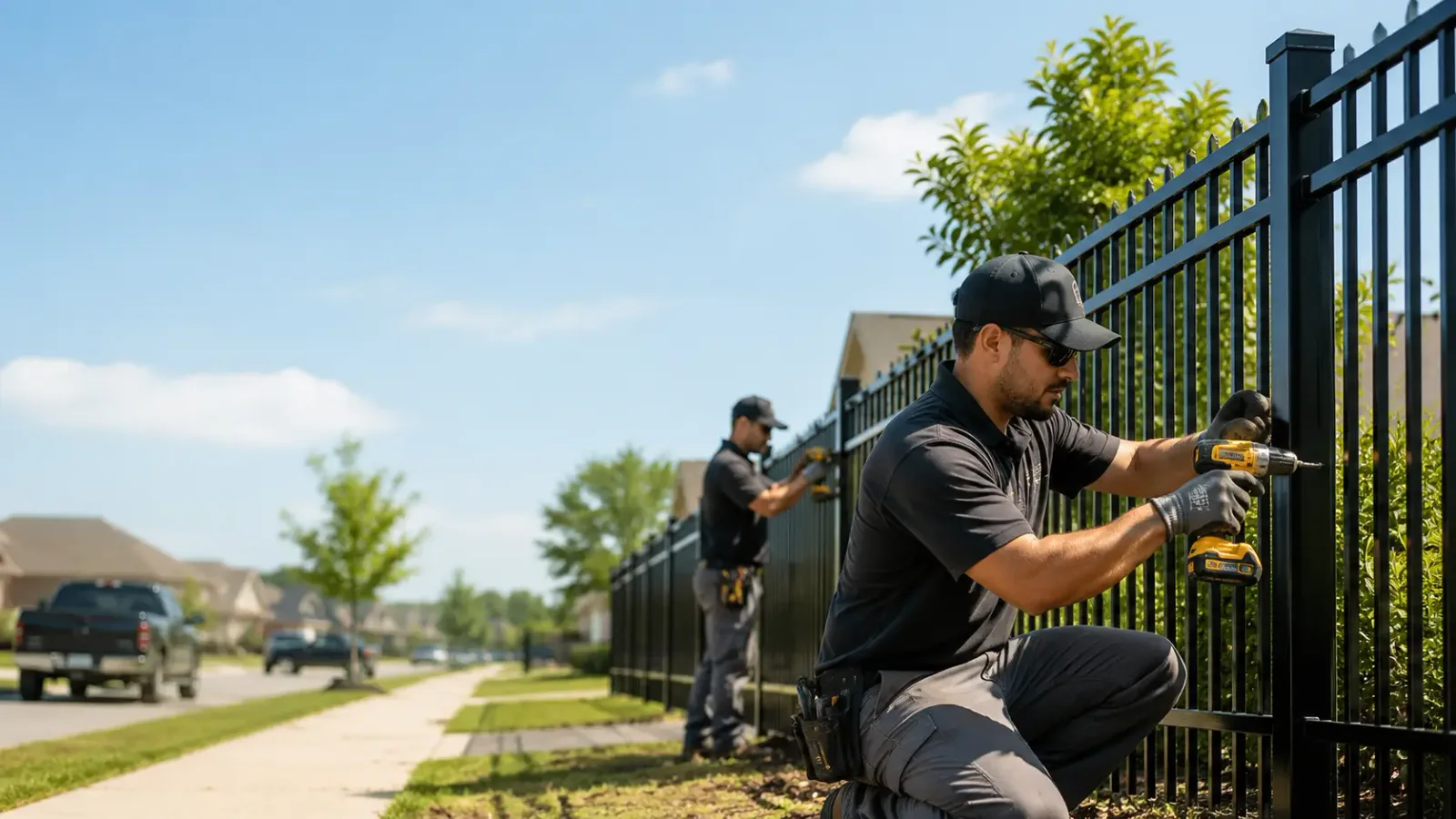 Metal Fence Installation in Fredonia, TX